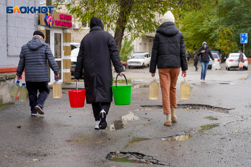 Воду тотально отключат на 2,5 суток трем районам Волгограда 