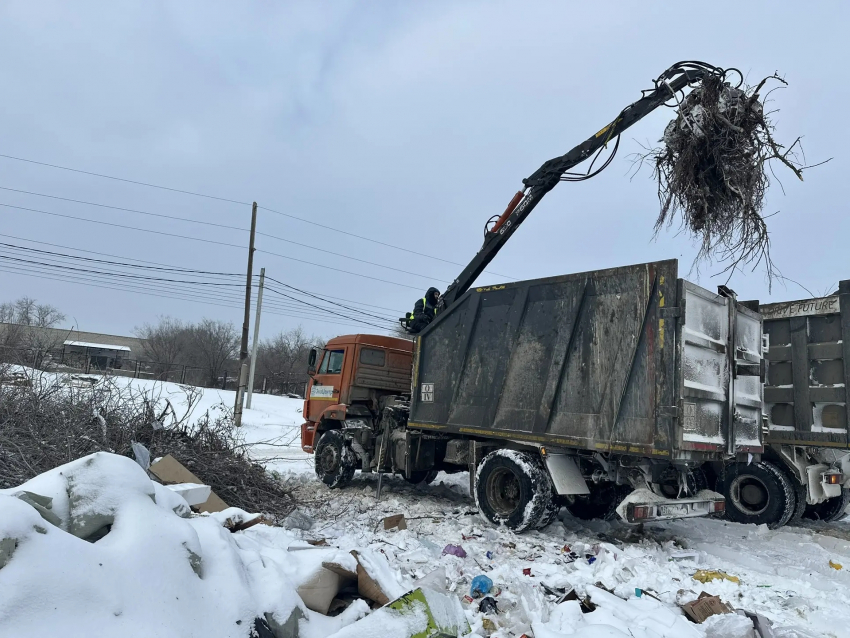 Свалку объемом 500 кубометров ликвидирует ЭкоЦентр