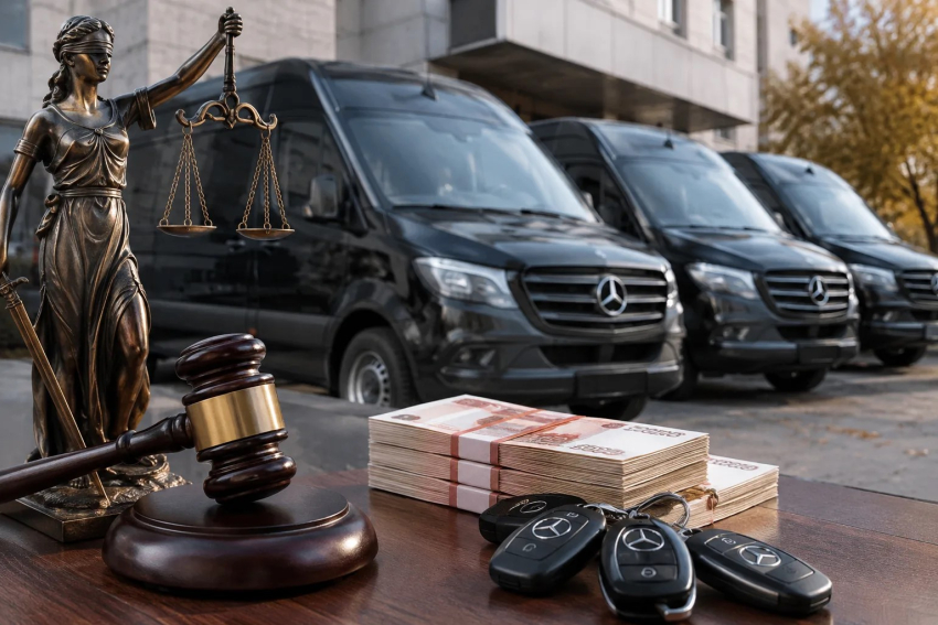 Три Mercedes и 9 млн рублей изъяли у семьи инспектора ДПС в Волгограде