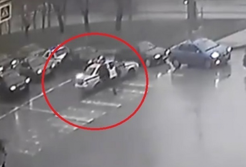 Погоня за 16-летним водителем ВАЗ-2108 в центре Волгограда попала на видео