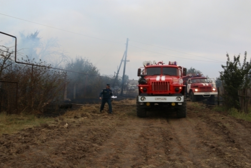 Niva Chevrolet сгорела в Волгоградской области