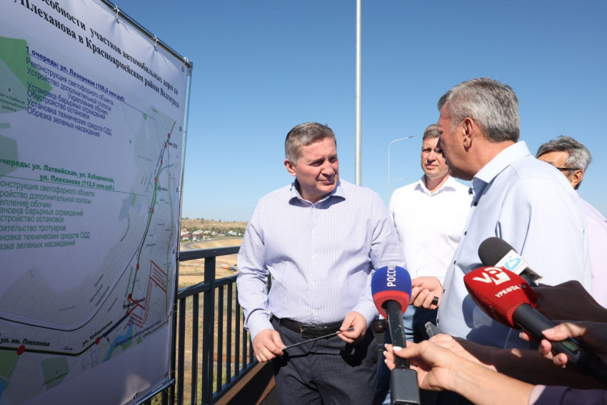 Главные проекты Красноармейского назвал губернатор Андрей Бочаров