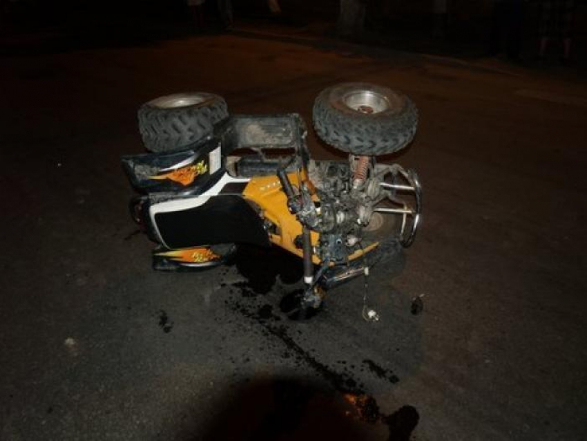 Под Волгоградом в ДТП пострадал пьяный водитель квадоцикла