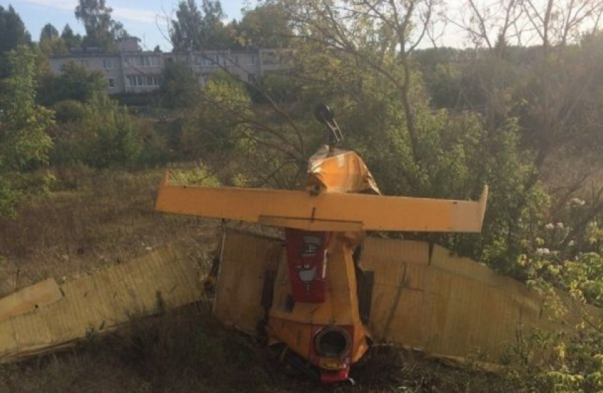Легкомоторный самолет рухнул под Волгоградом