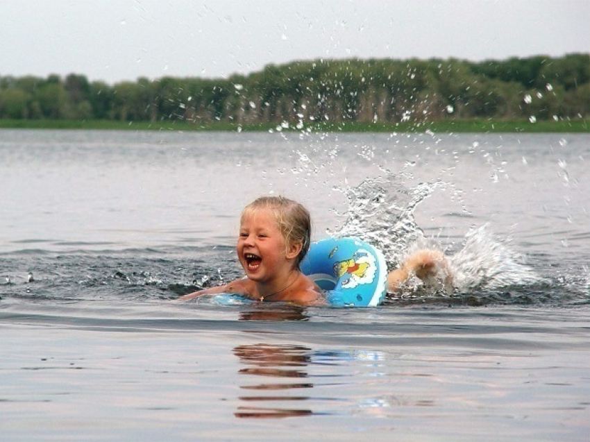 Вода в Волге на территории Волгограда к 1 июля прогрелась до +20˚С