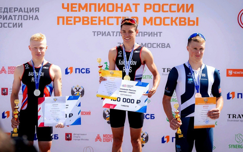Волгоградец Денис Колобродов выиграл чемпионат России по триатлону