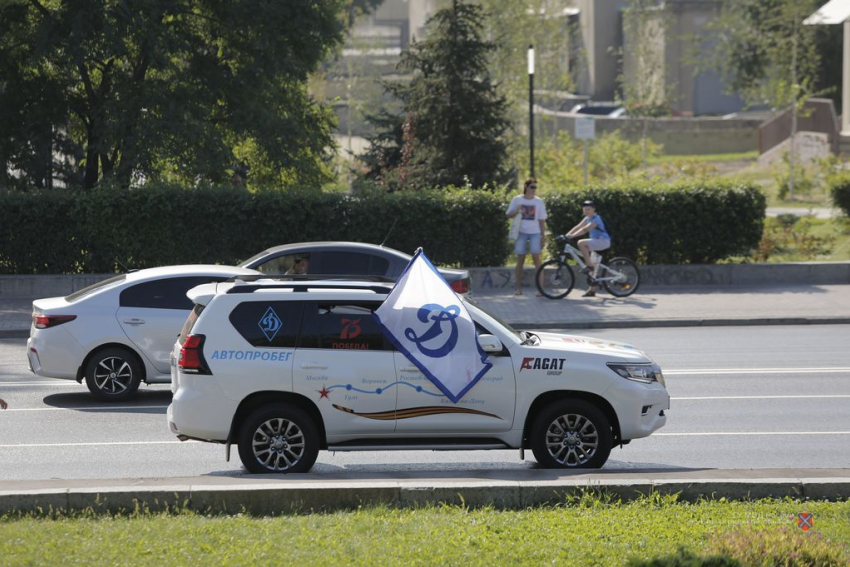 Торжественное завершение «Динамовского автопробега» состоялось в Волгограде