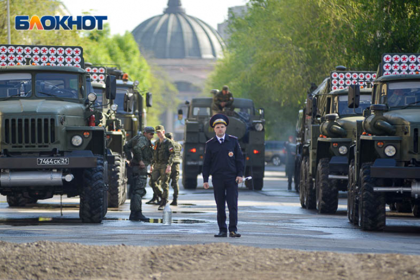 На 9 мая в Центральном районе Волгограда ограничат движение транспорта