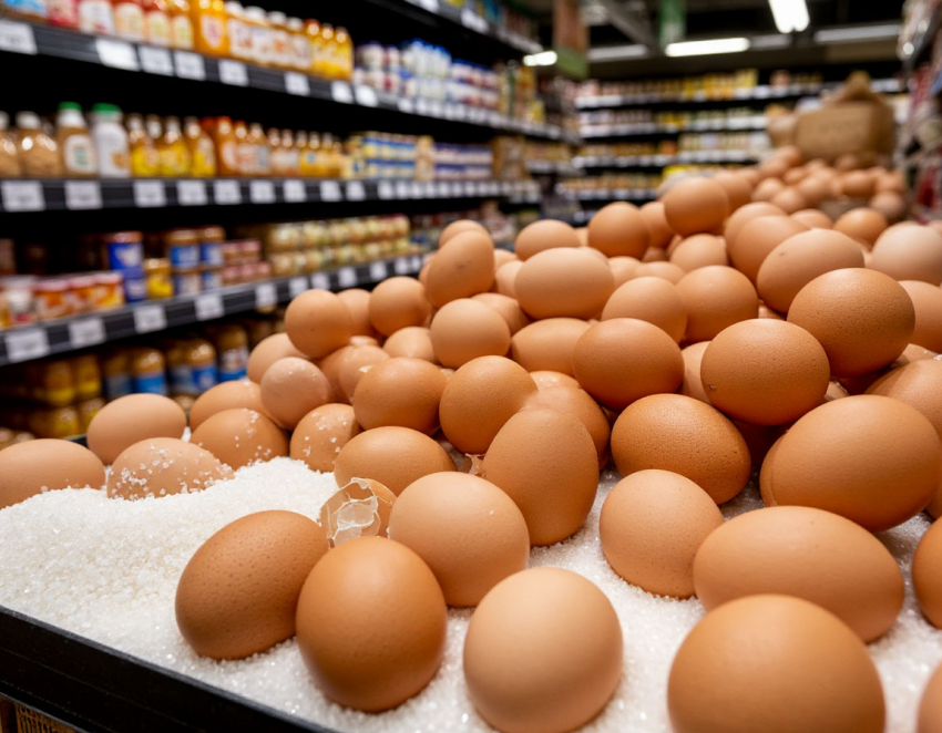 Яйца и сахар резко подорожали в  Волгоградской области
