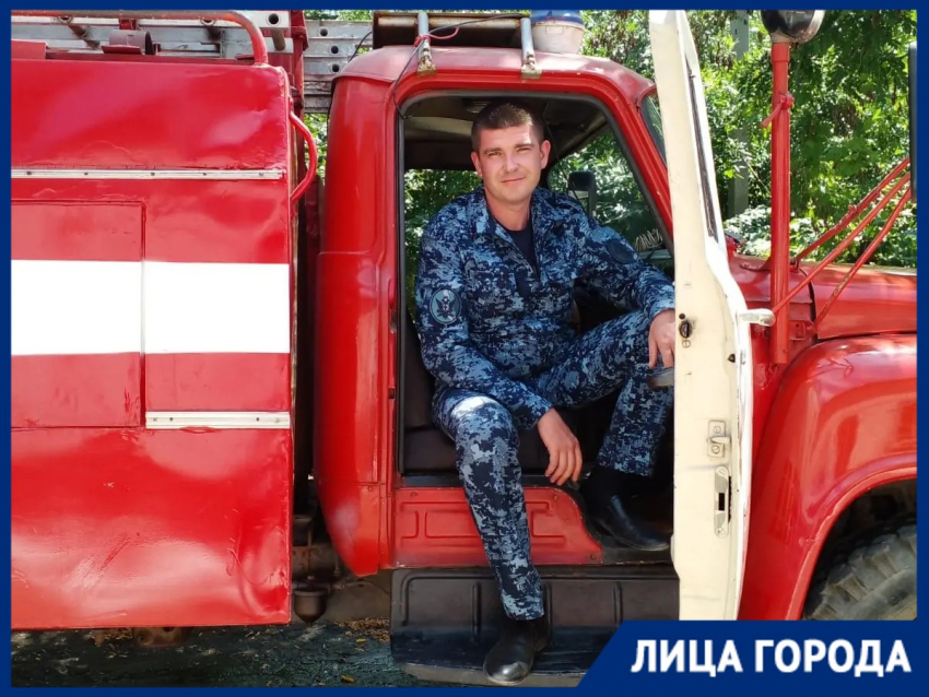 Потомственный пожарный защищает осужденных от беды в Волгограде