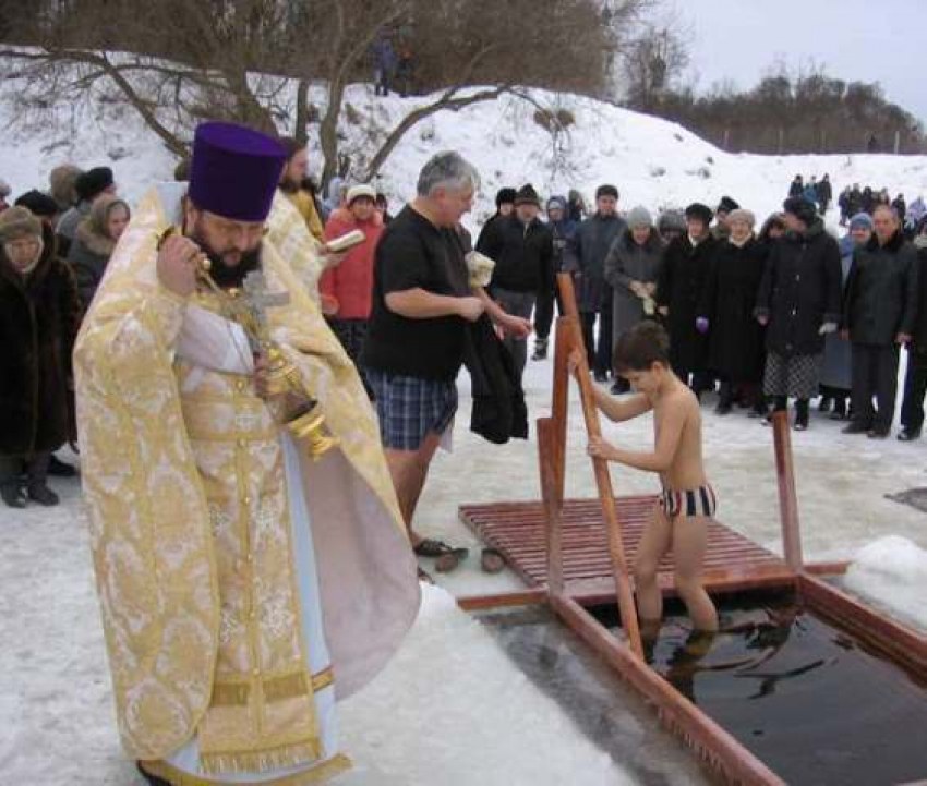 На Крещение в Волгограде будут организованы восемь купелей