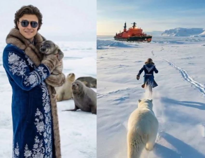 Очаровывал пожилую блондинку и убегал от белого медведя Прохор Шаляпин 8 марта 