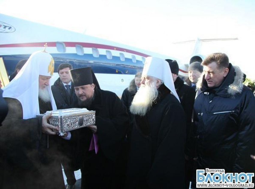 В Волгоград прибыл Патриарх Кирилл