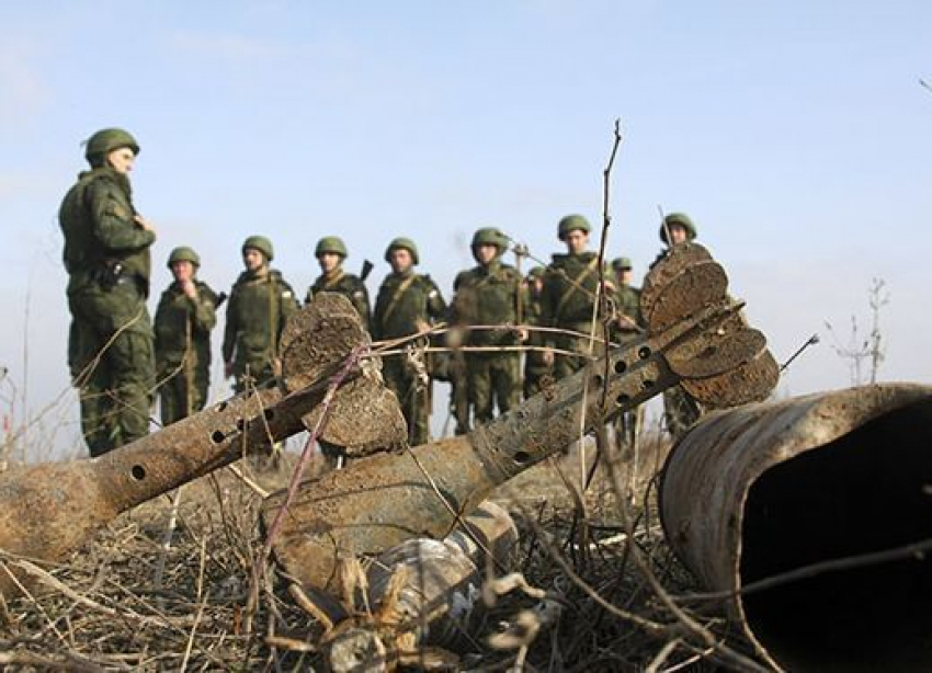 Тонну боеприпасов за раз взорвали на полигоне Прудбой под Волгоградом