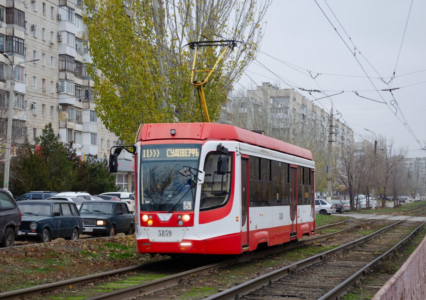 Новый скоростной трамвай появился в Красноармейском районе Волгограда