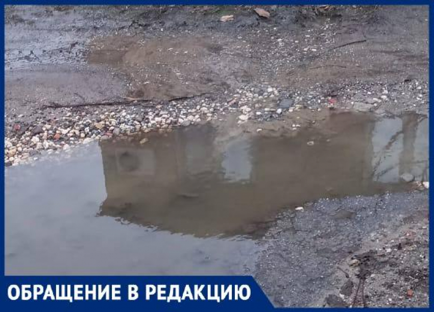 Болото с душком: фекальная жижа залила улицу в Волгограде