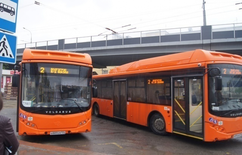 20 новых автобусов начали обслуживать маршруты №2, 6 и 21 в Волгограде 
