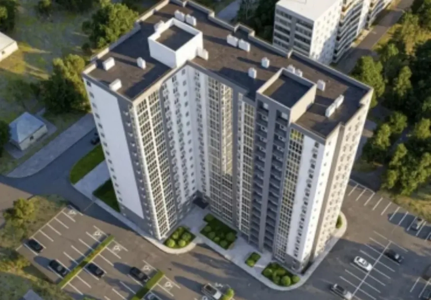 Строится современный ЖК с закрытой территорией и парковкой