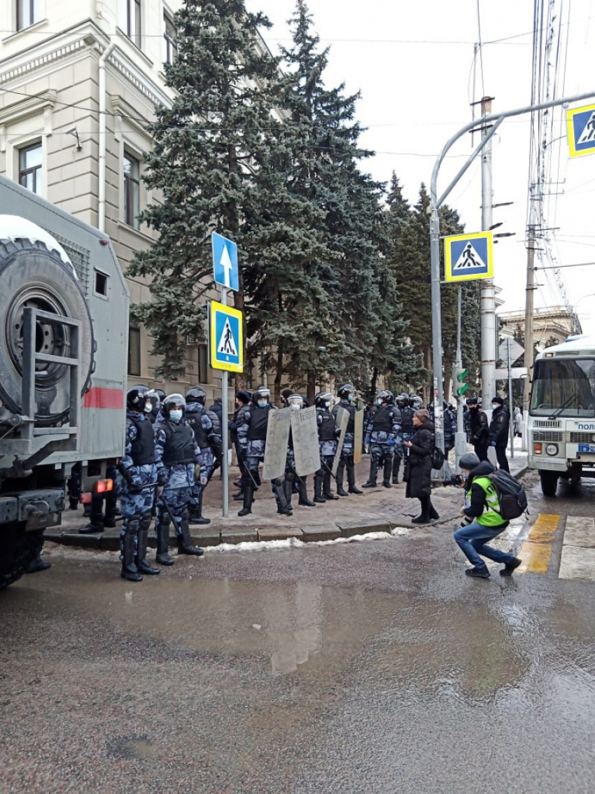  Озвучено точное число участников несанкционированного митинга в Волгограде, прошедшего 23 января 