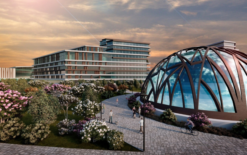 В Волгограде ищут место для студенческого кампуса с купольным зимним садом
