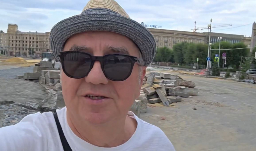 Гулять по перекопанному центру Волгограда отказался лидер «Чайфа» Шахрин