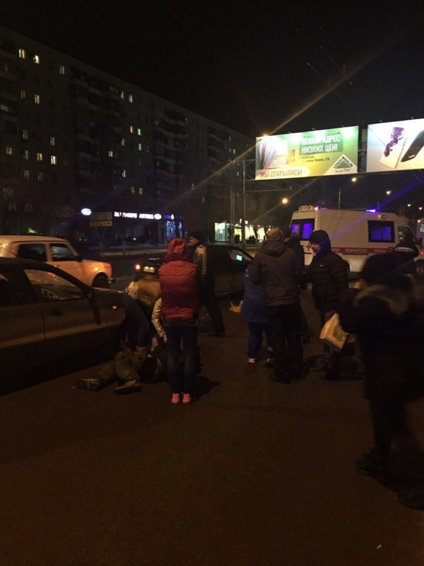 На севере Волгограда таксист сбил пешехода