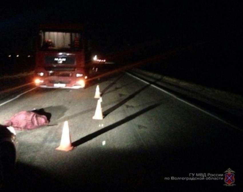 Водитель большегруза МАН раздавил 41-летнего пешехода на трассе под Волгоградом 