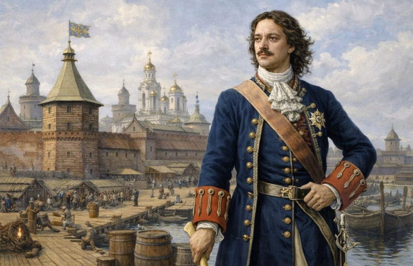 Четырёхметровый памятник Петру I установят в центре Волгограда 