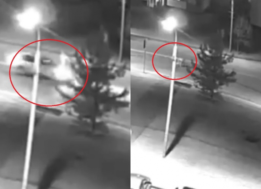 Жёсткий наезд на пешехода попал на видео в Волгограде: даже не остановился