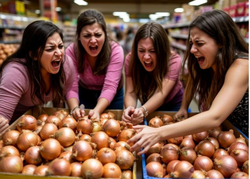 Штрафы грозят волгоградцам в погоне за халявной луковой шелухой к Пасхе