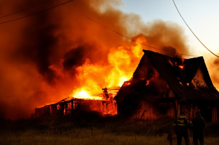 "Девчонкам мягких облачков": неравнодушных соседей поблагодарил отец, потерявший семью в пожаре под Волгоградом 