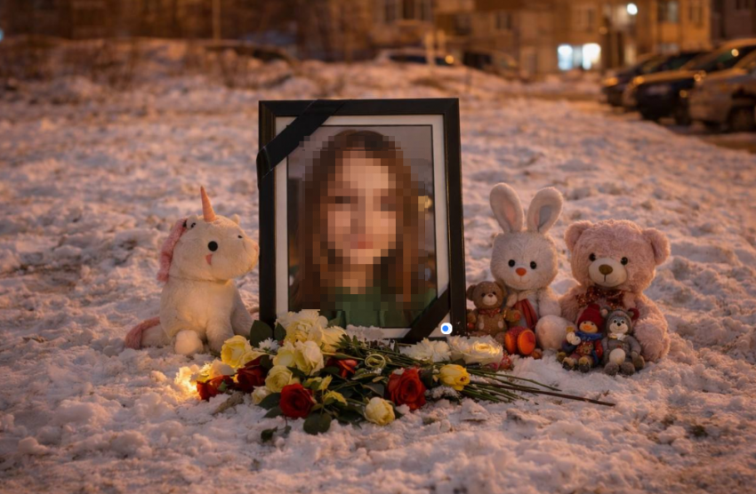 "Ангел, что же у тебя случилось": трагически погибшую 14-летнюю Катю хоронят на юге Волгограда 
