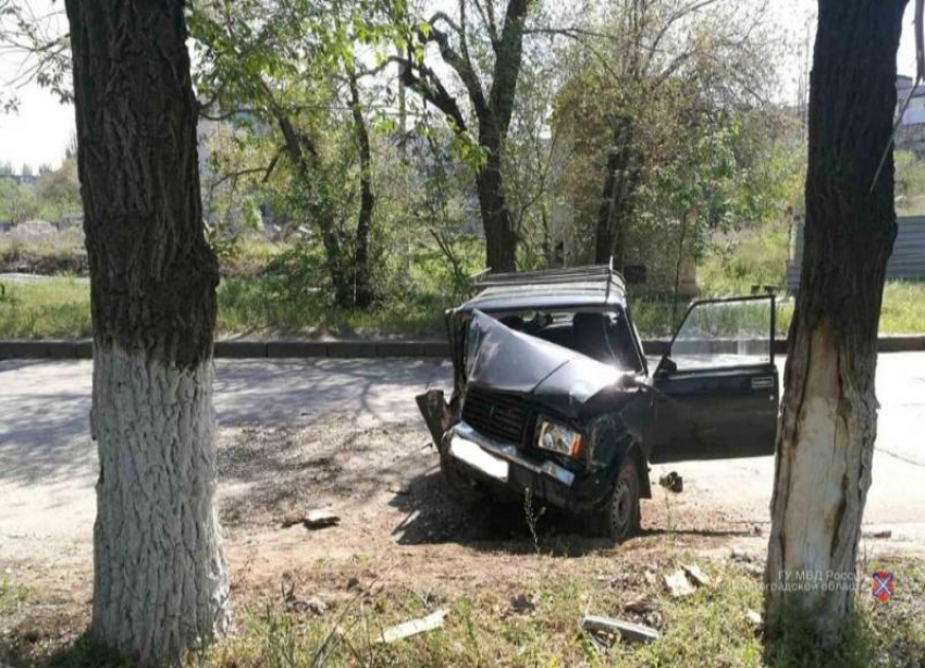 Скончался пенсионер, который за рулем «семерки» влетел в дерево на юге Волгограда
