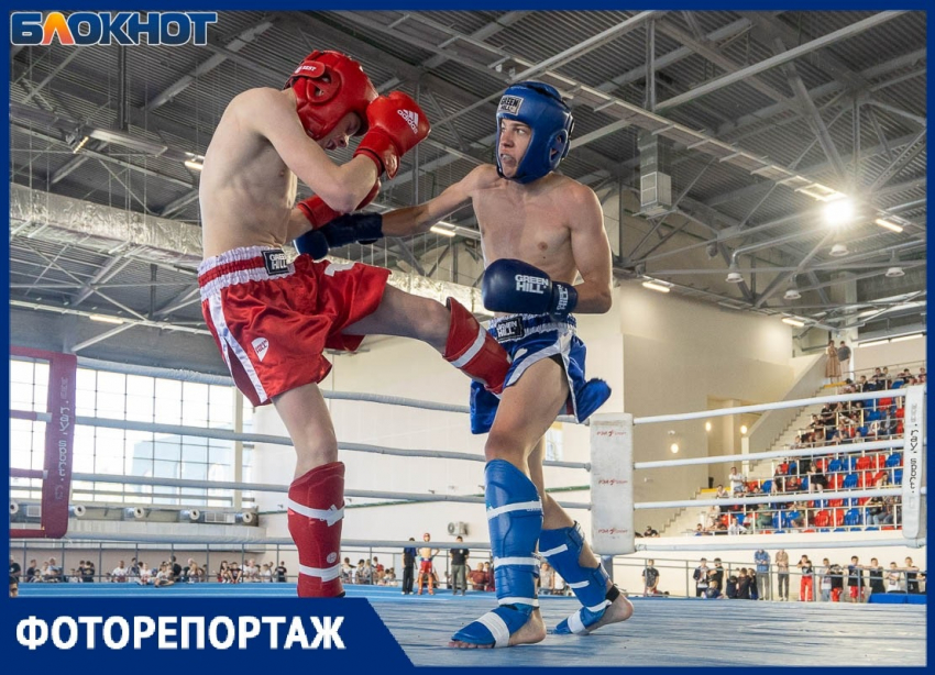 Дети сошлись в поединках в честь ФСБ в Волгограде