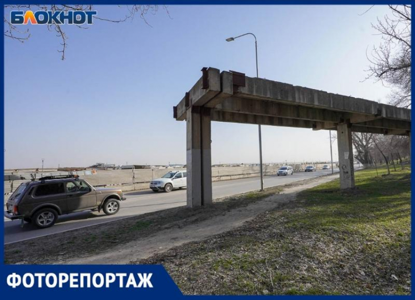 Последний день из жизни недостроенного советского моста в Волгограде