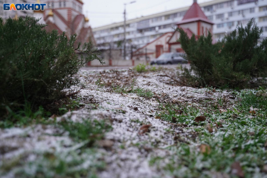 Метель внезапно обрушится на Волгоград