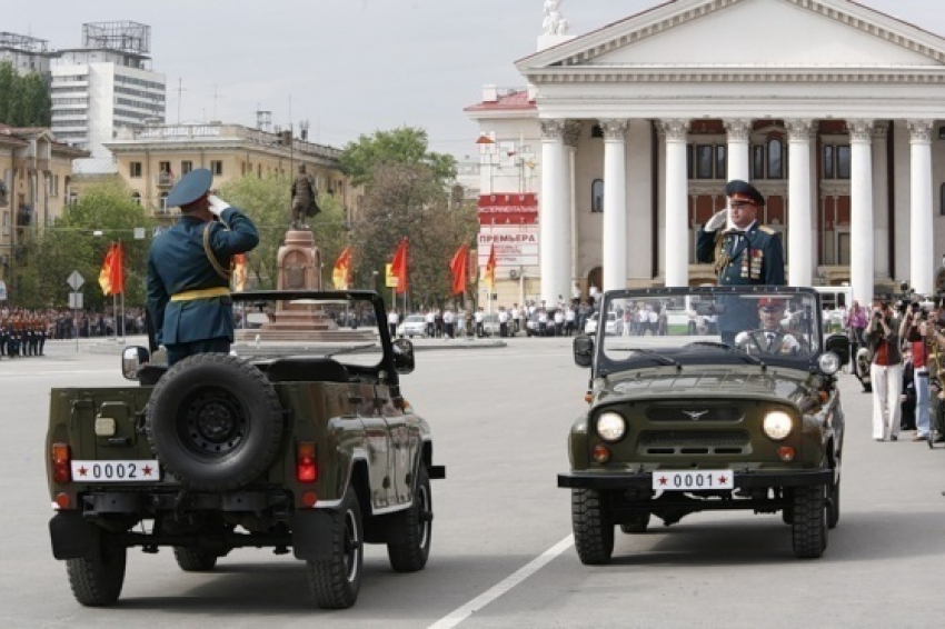 5 и 7 мая в Волгограде во время репетиции парада будет ограничено движение транспорта