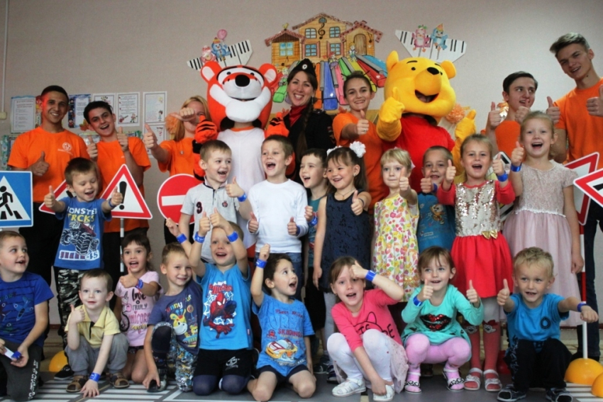 Котельниковские волонтеры провели новую акцию в детском саду