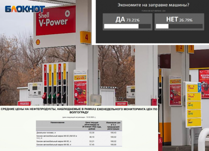 Волгоградцы экономят на заправке машин: в регионе резко подорожала «дизелька»