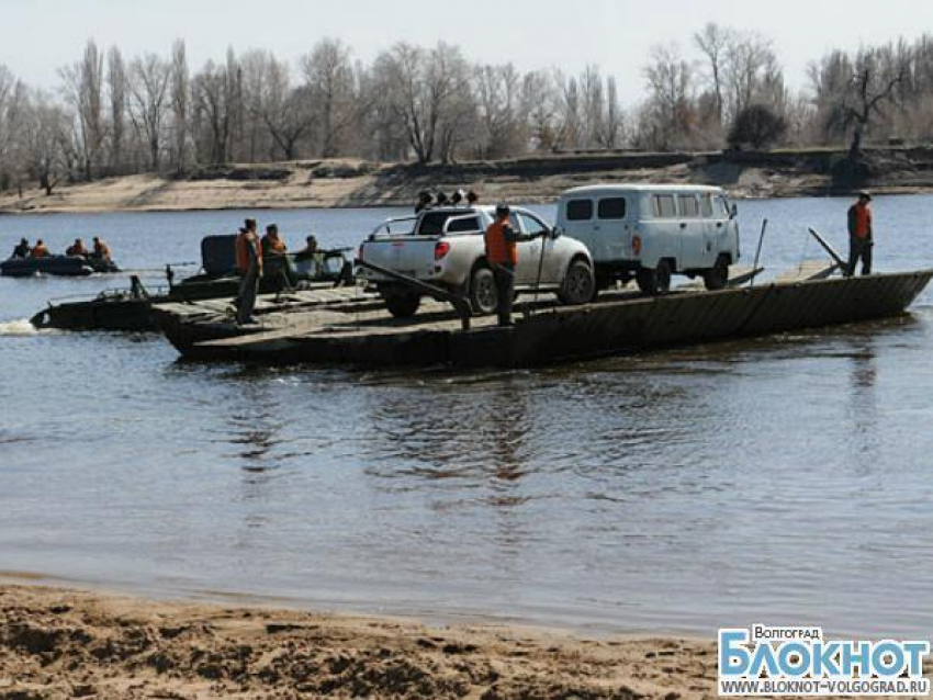 Военные Волгоградской области тренируются ликвидировать последствия паводка