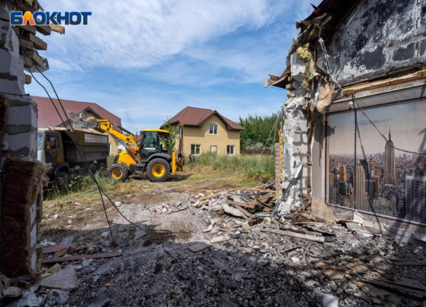 В Волгоградской области остановили снос поселка в пойме «Белая дача»