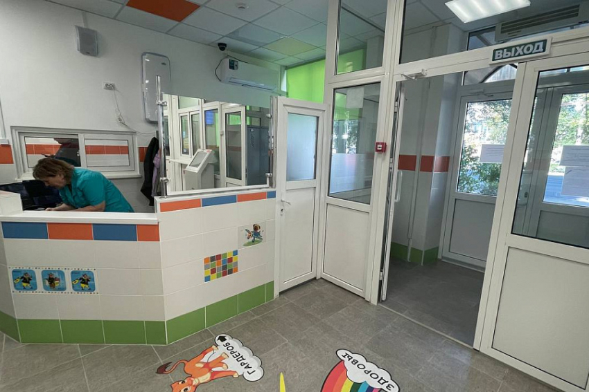 В Волгограде возобновила работу детская поликлиника на 18 тысяч пациентов