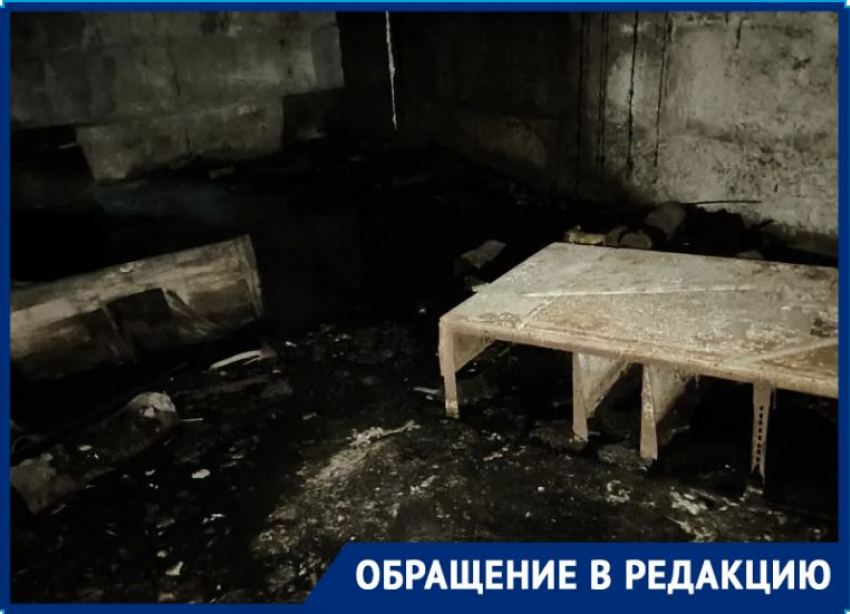 Смертельную опасность в загаженном бомбоубежище увидели волгоградцы 