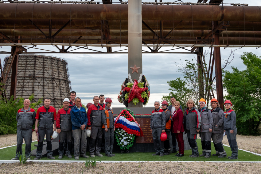  На «Красном Октябре» почтили память героев-краснооктябрьцев