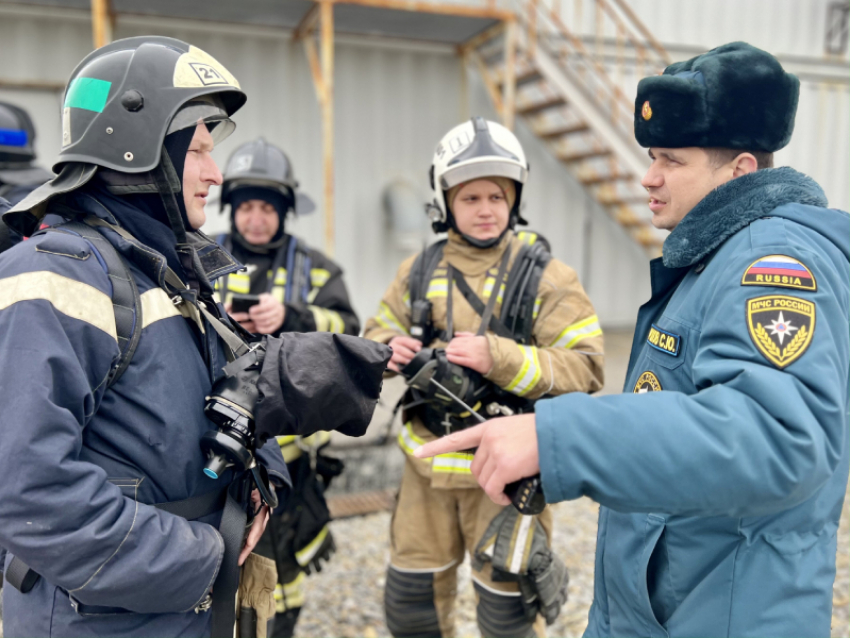 На Гремячинском ГОКе прошли учения Главного управления МЧС