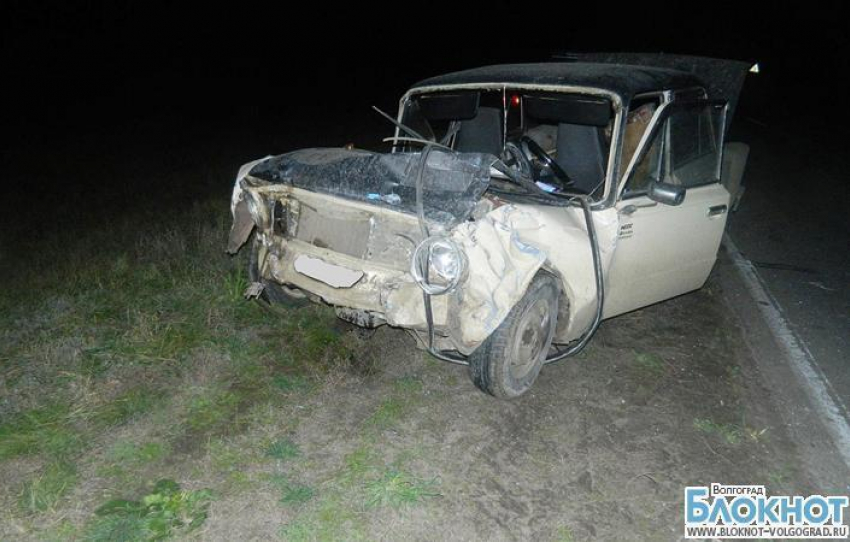 В Волгоградской области пьяный водитель забыл включить фары и спровоцировал аварию