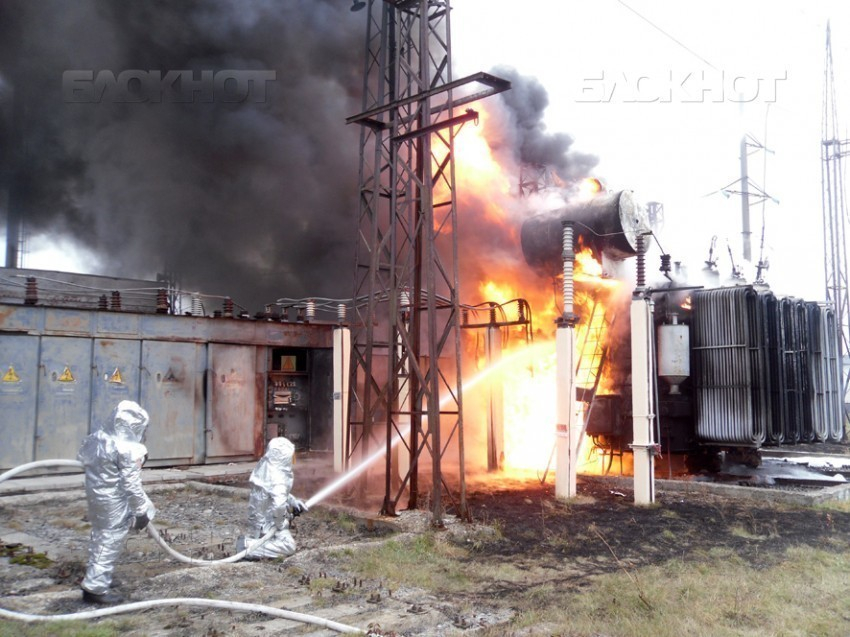 Сильный пожар на Алюминиевом заводе Волгограда вызвало короткое замыкание