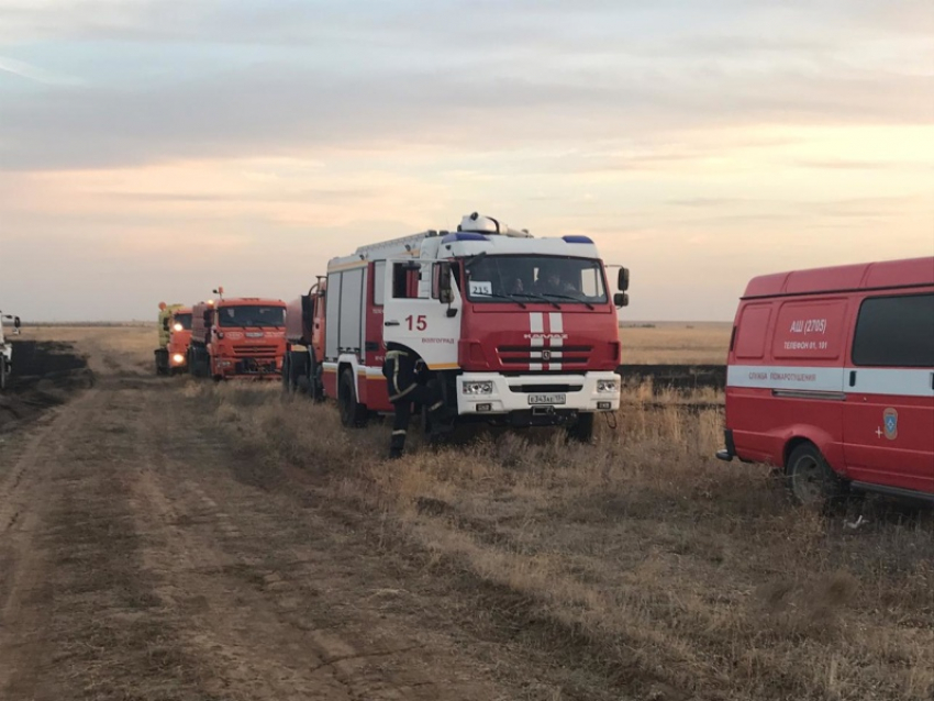 Массовые пожары в Волгоградской области локализованы