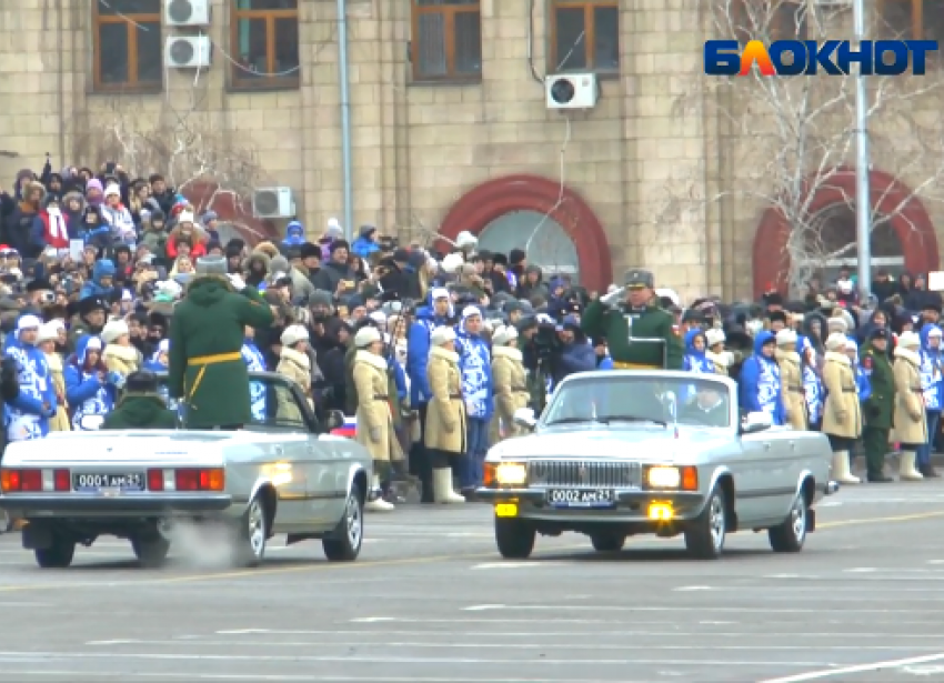 Военнослужащие начали подготовку к параду Дня Победы в Волгоградской области