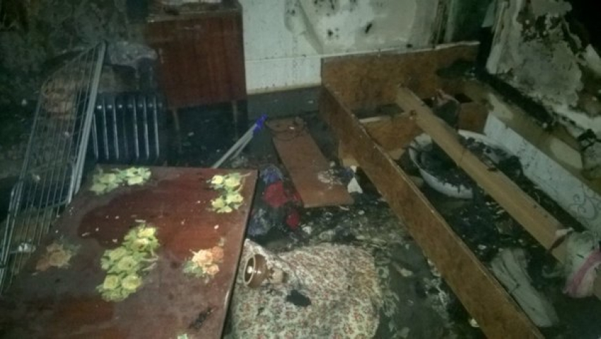 На юге Волгограда пенсионерка сгорела в собственной квартире